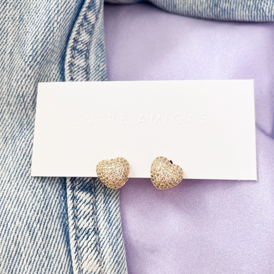 Aretes Corazón