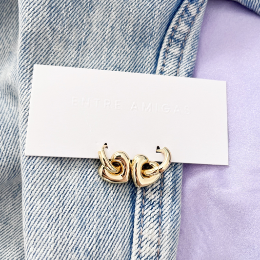 Aretes Colgante Corazón