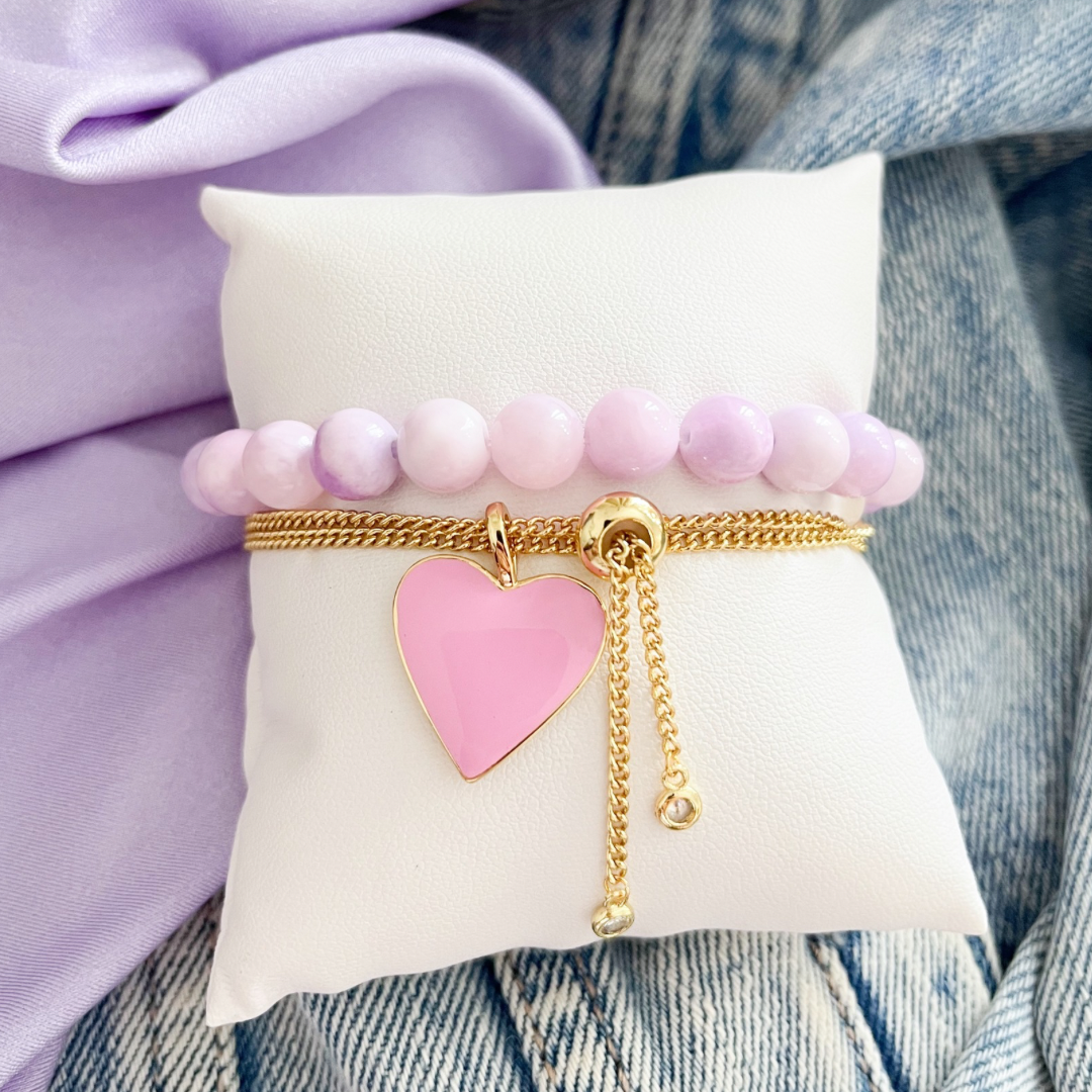 Set Pulsera Corazón