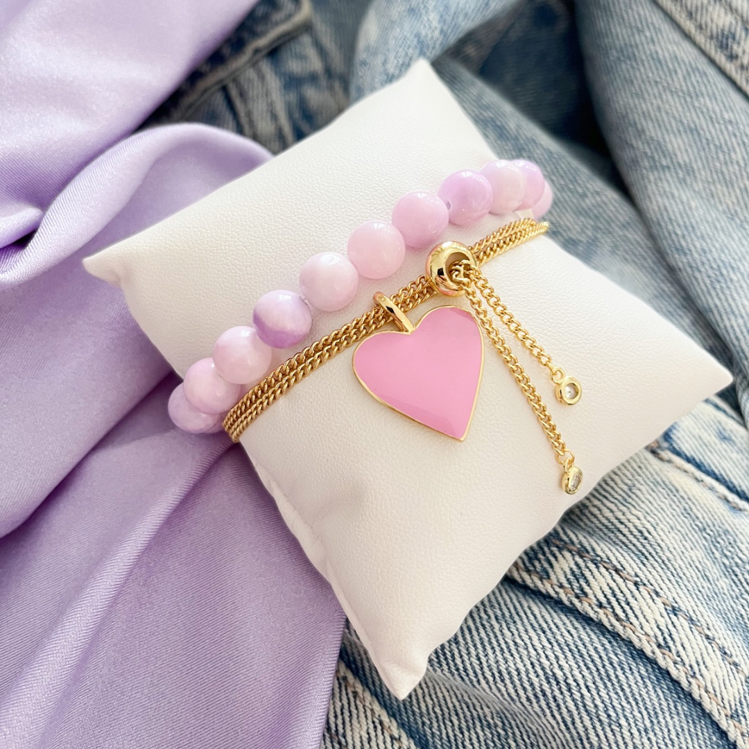 Set Pulsera Corazón